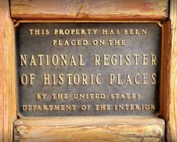 The site is added to the National register of historic places.